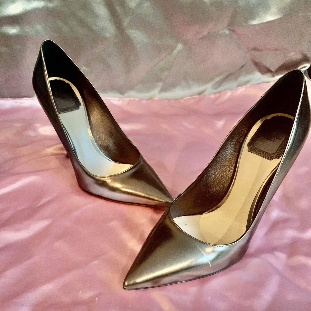 Christian Dior Cherie Metallic Size 6.5 European 36.5